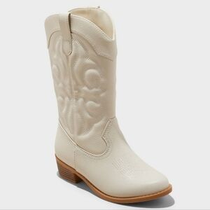 Nwt Cat & Jack Girls Montana Western Cowboy Boots